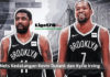 Kevin Durant dan Kyrie Irving Resmi Pindah ke Brooklyn Nets Kevin Durant, Kyrie Irving, Brooklyn Nets, NBA, Transfer