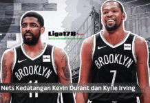 Kevin Durant dan Kyrie Irving Resmi Pindah ke Brooklyn Nets Kevin Durant, Kyrie Irving, Brooklyn Nets, NBA, Transfer