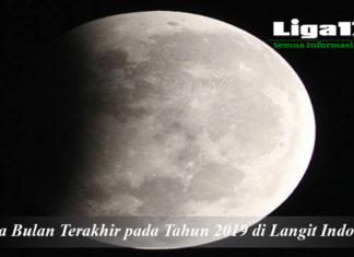 Gerhana Bulan Terakhir pada Tahun 2019 di Langit Indonesia