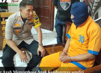 Seorang Ayah Memperkosa Anak kandungnya Sendiri