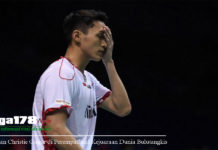 Jonatan Christie Gugur di Perempatfinal Kejuaraan Dunia Bulutangkis jonatan christie, asian games, kejuaraan dunia bulu tangkis, liga178 news