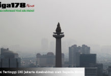 Polusi Tertinggi DKI Jakarta disebabkan oleh Sepeda Motor DKI Jakarta, Polusi, Sepeda Motor, Liga178 News