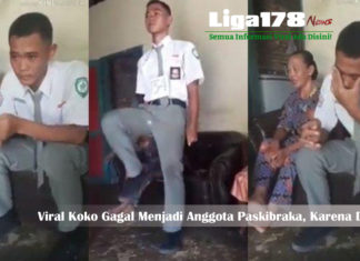 Gagal Menjadi Anggota Paskibraka, Karena Diganti Koko Ardiansyah, Paskibraka, Koko, anggota, Liga178 News