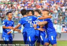 Arema di tahan Imbang PSIS Semarang 1 – 1