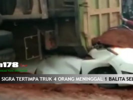 Mobil Sigra, Kecelakaan, Truk, Liga178news