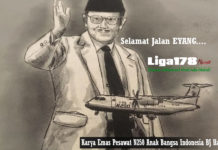 Karya Emas Pesawat N250 Anak Bangsa Indonesia BJ Habibie Karya Emas Bangsa, BJ Habibie, BJ Habibie Meninggal, Bapak Teknologi, Liga178 News