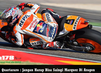 Quartararo : Jangan Harap Bisa Saingi Marquez Di Aragon