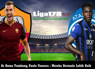 As Roma Tumbang, Paulo Fonseca : Mereka Bermain Lebih Baik