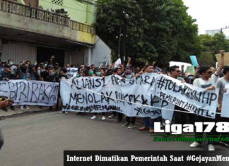 Internet Dimatikan Pemerintah Saat #GejayanMemanggil