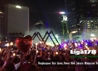 Penghargaan Dari Anies, Pawai Obor Jakarta Muharram Festival