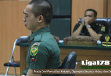 Prada Deri Pemutilasi Kekasih, Akan Di Penjara Seumur Hidup