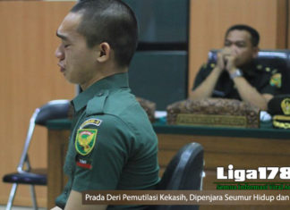 Prada Deri Pemutilasi Kekasih, Akan Di Penjara Seumur Hidup