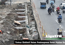Trotoar Eksklusif Dalam Pembangunan Untuk Pejalan Kaki