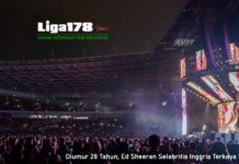 Diumur 28 Tahun, Ed Sheeran Selebritis Inggris Terkaya 2019 Selebriti, Ed Sheeran, Total Kekayaan Ed Sheeran, Lagu, Liga178 News