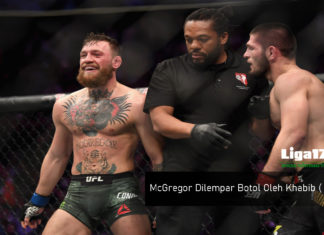 McGregor Dilempar Botol Oleh Khabib ( UFC ) liga178news, UFC,McGregor ,Khabib