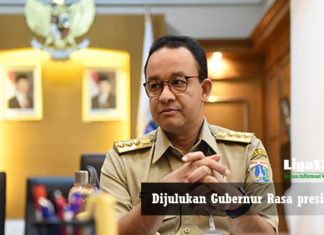 Dijulukan Gubernur Rasa presiden liga178news, gubernur,dkijakrata,indonesia