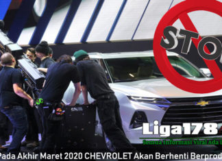 Pada Akhir Maret 2020 CHEVROLET Akan Berhenti Berproduksi