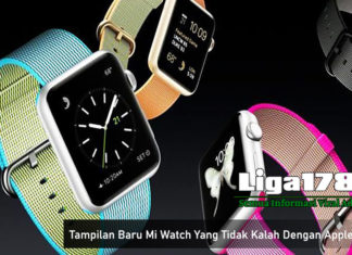 Tampilan Baru Mi Watch Yang Tidak Kalah Dengan Apple Watch