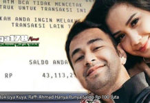 Terciduk Uya Kuya, Raffi Ahmad Hanya Punya Saldo Rp 100 Juta