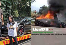 Lamborghini Miliknya Terbakar Hebat, Raffi Ahmad Shock Parah