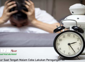 Susah Tidur Saat Tengah Malam Coba Lakukan Peregangan Ini