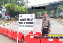 Jelang Pelantikan, Banyak Jalan Ditutup Presiden dan Wakil Presiden, Joko Widodo-Ma’ruf Amin, penutupan jalan, Liga178 News