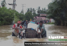 Banjing Bandang di Aceh, Ratusan Warga Mengungsi Banjir, Aceh Barat, Aceh, Musim Hujan, Liga178 News