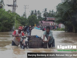 Banjir, Aceh Barat, Aceh, Musim Hujan, Liga178 News