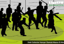 Debt Collector Hampir Diamuk Massa Di Menteng Colector, amuk massa, Polsek SetiaBudi, Liga178 News