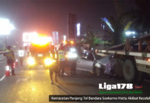 Kemacetan Panjang Tol Bandara Soekarno-Hatta Akibat Kecelakaan Tol Bandara Soetta, Macet, Bandara Soekarno Hatta, Kecelakaan, Liga178 news