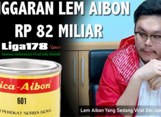 Lem Aibon Yang Sedang Viral Dki Jakarta Lem Aibon, Anggaran Dana, Lem Perekat, Dki Jakarta, Liga178 News