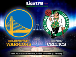 Hasil NBA : Bekuk Warriors, Celtics Terus Melaju Kencang