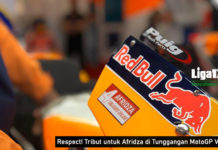 Respect! Tribut untuk Afridza di Tunggangan MotoGP Valencia