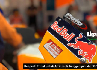 Respect! Tribut untuk Afridza di Tunggangan MotoGP Valencia