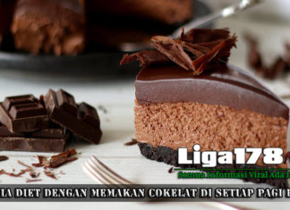 Rahasia Diet Dengan Memakan COKELAT di Setiap Pagi Hari