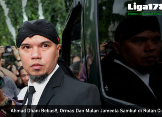 Ahmad Dhani Bebas!!, Ormas Dan Mulan Jameela Sambut di Rutan Cipinang Ahmad Dhani, Mulan Jameela, Bebas Penjara, Rutan Cipinang, Liga178 News