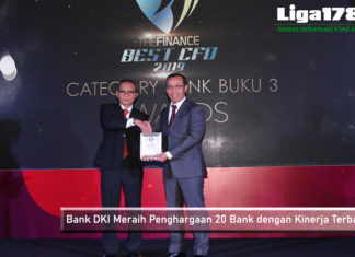 Bank DKI Meraih Penghargaan 20 Bank dengan Kinerja Terbaik! Bank DKI, Bank Terbaik, Kinerja Bank Terbaik
