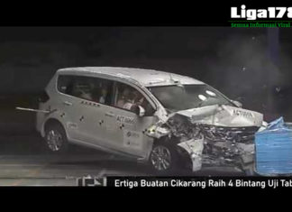 Ertiga Buatan Cikarang Raih 4 Bintang Uji Tabrak suzuki, suzuki ertiga, eritga tangguh, MPV Ertiga, Xpander, Liga178 News