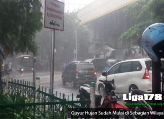 Guyur Hujan Sudah Mulai di Sebagian Wilayah DKI Hujan, BMKG, Cuaca, Hujan Lokal, Liga178 News