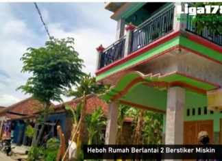 Heboh Rumah Berlantai 2 Berstiker Miskin Rumah Miskin, Miskin Tapi dua Lantai, Menabung, Klaten, Buruh, Liga178 News