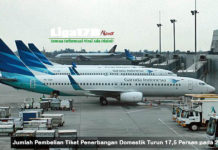 Jumlah Pembelian Tiket Penerbangan Domestik Turun 17,5 Persen pada 2019 Pesawat, Airnav, Bandara Soetta, Penerbangan, Liga178 News