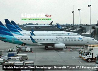 Jumlah Pembelian Tiket Penerbangan Domestik Turun 17,5 Persen pada 2019 Pesawat, Airnav, Bandara Soetta, Penerbangan, Liga178 News