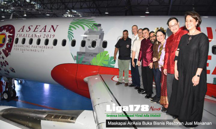 AirAsia, Maskapai, Restoran, Makanan Pesawat, Liga178 News