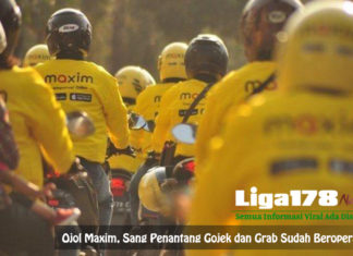 Ojol Maxim, Sang Penantang Gojek dan Grab Sudah Beroperasi Gojek dan Grab Sudah Beroperasi