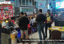 Perjudian Diiringin Penyanyi di Seasons City Digerebek Seasons City, Penggerebekan Judi, Judi Batu Goyang, Polda Metro Jaya, Omset Besar, Liga178 News