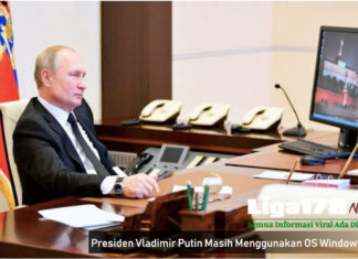 Presiden Vladimir Putin Masih Menggunakan OS Windows XP Presiden Vladimir Putin Masih Menggunakan OS Windows XP