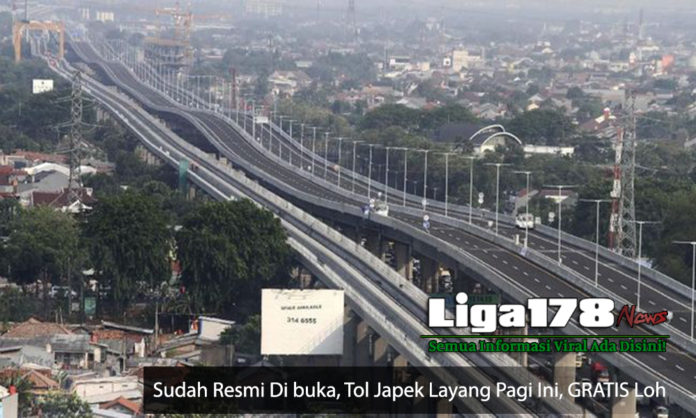 Sudah Resmi Di buka, Tol Japek Layang Pagi Ini, GRATIS Loh