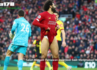 Salah Menjadi Pahlawan Liverpool Saat Menghadapi Watford LigaNews178, Mohamed Salah, Anfield, Sadio Mane, The Reds