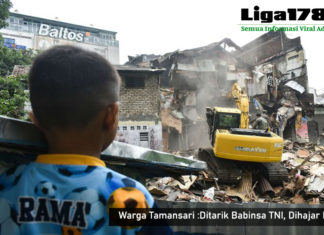 Warga Tamansari :Ditarik Babinsa TNI, Dihajar Polisi Tamansari, bandung, Pemkot bandung, Penggusuran, Viral, Liga178 News