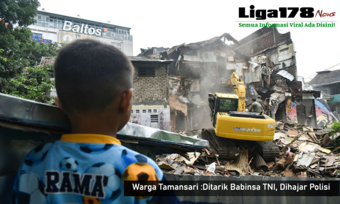 Tamansari, bandung, Pemkot bandung, Penggusuran, Viral, Liga178 News